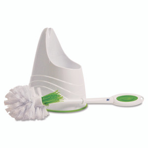 LYSOL Brand Toilet Bowl and Brush Caddy, 12.5" Handle, Green View Product Image
