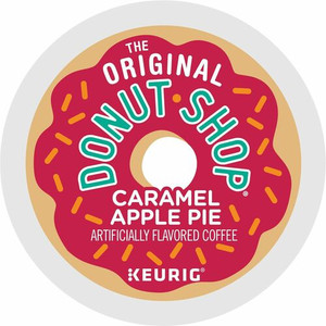 The Original Donut Shop K-Cup Caramel Apple Pie Coffee - Compatible with Keurig Brewer - Light - K-Cup - Caramel Apple Pie - Kosher Product Image 