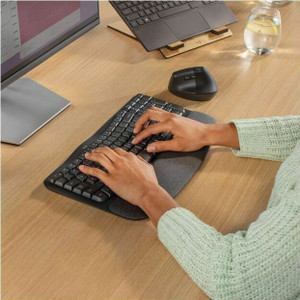 Logitech Wave Keys for Business Ergonomic Keyboard View Product Image