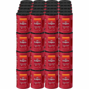 Folgers Ground Classic Roast Coffee - Medium - 40.3 oz Per Canister - Ground - Mountain Grown, Classic Roast - Kosher/ Product Image 