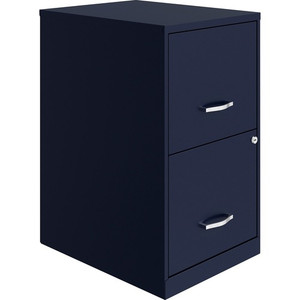 NuSparc File Cabinet - 14.2" Width x 18" Depth x 24.5" Height - 2 x Drawer(s) for File - Letter - Vertical - Locking Drawer, Glide Suspension, Nonporous Surface - (NPRVF218AANY) Product Image 