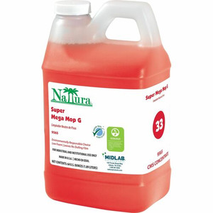 Nattura Super Mega Mop G - For Floor, Hard Surface - Concentrate - Liquid - 64 fl oz (2 quart) - 7.5 to 8 pH Product Image 