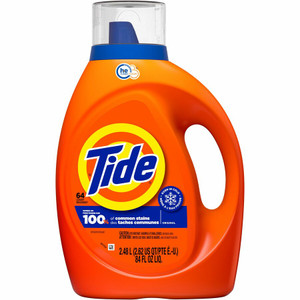 Tide Plus Liquid Detergent - For Laundry, Fabric - Concentrate - Liquid - 84 fl oz (2.6 quart) - Bleach-free Product Image 