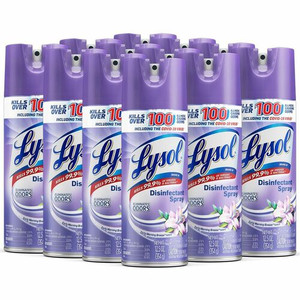Lysol Disinfectant Spray - For Multi Surface - Spray - 12 / Carton Product Image 