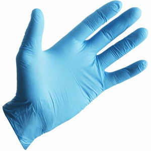 Remcoda Nitrile Exam Gloves - 5 mil Thickness - Small Size - Nitrile - Blue - Comfortable Product Image 