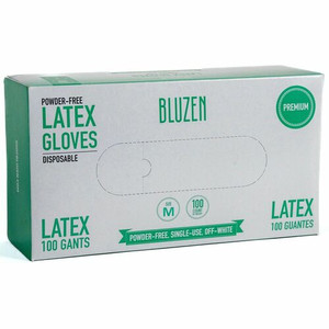 Remcoda Powder-Free Latex Gloves - 4 mil Thickness - Medium Size - Latex - Off White - Powder-free, Comfortable, Excellent Grip Product Image 