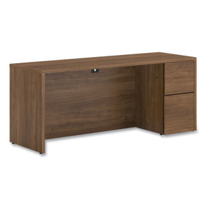 HON 10500 Series Full-Height Right Pedestal Credenza, 72w x 24w x 29.5h, Pinnacle View Product Image
