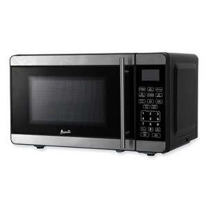 Avanti 0.7 Cubic Foot Microwave Oven, 700 Watts, Black/Stainless Steel View Product Image