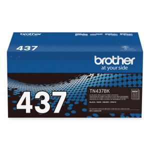 Brother TN437BK Ultra High-Yield Toner, 9,000 Page-Yield, Black View Product Image