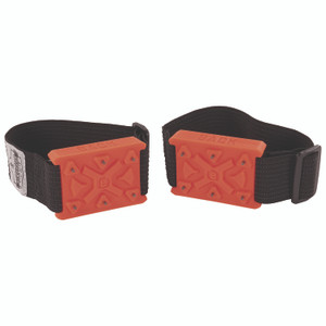ergodyne 6317 Orange Ice Cleats Mid-Sole Heeled Boot, One Size Fits Most, Orange, Pair View Product Image