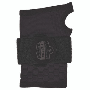 ergodyne ProFlex 680 Wrist Support Sleeve - Single Strap, Medium, Fits Left Hand/Right Hand, Black View Product Image