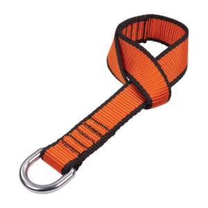 ergodyne Squids 3174 Anchor Choke Strap for Tool Tethering, 25 lb Max Safe Working Capacity, 15" Long, Orange View Product Image