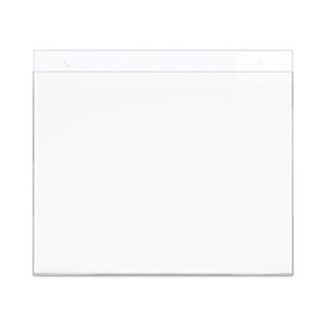 deflecto Classic Image Wall-Mount Sign Holder, Landscape, 11 x 8.5, Clear View Product Image