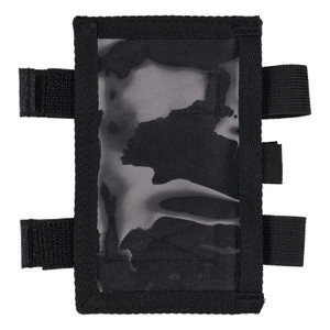 ergodyne Squids 3390 Dual Band Arm ID/Badge Holder with Hook-and-Loop Closure, Vertical, Black, 3.75 x 5.75, 2.75 x 4.75 Insert View Product Image