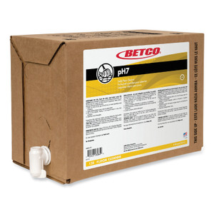 Betco pH7 Floor Cleaner, Lemon Scent, 5 gal Bag-in-Box View Product Image
