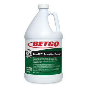 Betco FiberPRO Extraction Cleaner, Pleasant Scent, 1 gal Bottle, 4/Carton View Product Image