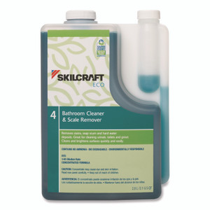 AbilityOne 7930017148379, SKILCRAFT ECO Neutral Floor Cleaner Concentrate, 2 L Bottle, 4/Pack View Product Image