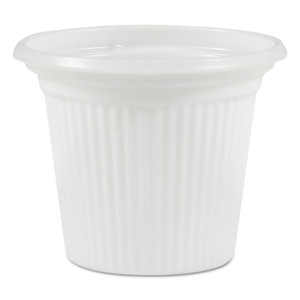Plastifar Plastic Condiment Cups, 0.75 oz, Translucent, 250/Sleeve, 20 Sleeves/Carton View Product Image