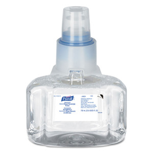 PURELL Advanced Hand Sanitizer Foam, For LTX-7 Dispensers, 700 mL Refill, Fragrance-Free, 3/Carton (GOJ130503CT) View Product Image