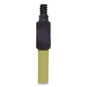 O'Dell Broom Handle with Nylon Thread, Fiberglass, 60", Yellow View Product Image