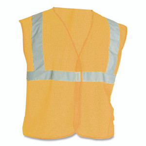 PIP ANSI Class 2 Hook and Loop Safety Vest, X-Large, Hi-Viz Orange View Product Image