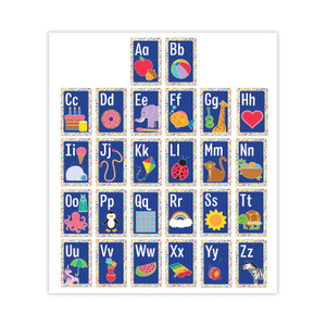 Carson-Dellosa Education Mini Posters, Alphabet, 26 Mini Posters View Product Image
