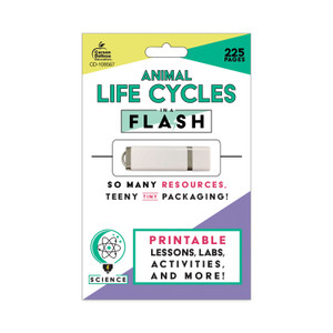 Carson-Dellosa Education In a Flash USB, Animal Lifestyles, Ages 5-8, 225 Pages View Product Image
