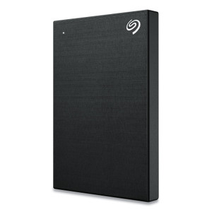 Seagate Backup Plus Slim External Hard Drive, 2 TB, USB 2.0/3.0, Black View Product Image