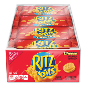 Nabisco Ritz Bits, Cheese, 1 oz Pouch, 12/Pack View Product Image