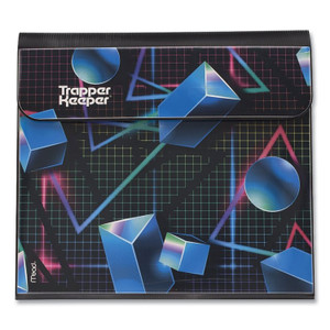 Mead Trapper Keeper 3-Ring Pocket Binder, 1" Capacity, 11.25 x 12.19, Shapes View Product Image