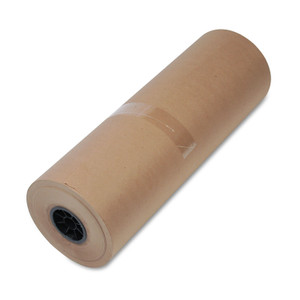 Universal High-Volume Heavyweight Wrapping Paper Roll, 50 lb Wrapping Weight Stock, 24" x 720 ft, Brown View Product Image