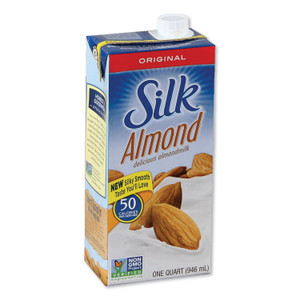 Silk Almond Milk, Original, 32 oz Aseptic Box View Product Image