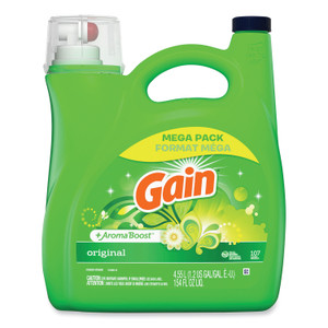 Gain Liquid Laundry Detergent, Original Scent, 154 oz Bottle View Product Image