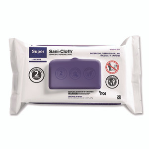 PDI HC Super Sani-Cloth Germicidal Disposable Wipe - Ready-To-Use - (PDIA22480) Product Image 