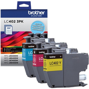 Brother Original Standard Yield Inkjet Ink Cartridge - Cyan, Magenta, Yellow - 3 / Pack - Inkjet - Standard Yield Product Image 