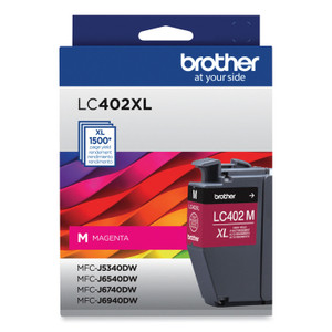 Brother LC402XLMS High-Yield Ink, 1,500 Page-Yield, Magenta View Product Image