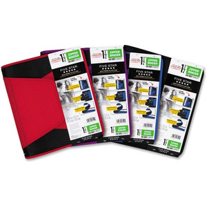 Mead Zipper Binder - 500 Sheet Capacity - 3 Ring(s) - Fastener(s): Ring - Pocket(s): 3 - Multi-colored Product Image 
