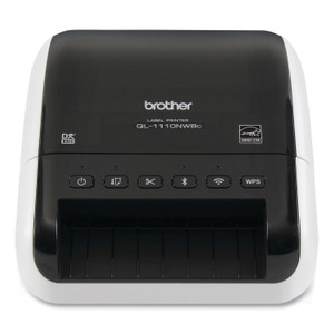 Brother QL-1110NWBC Wide Format Professional Label Printer, 69 Labels/min Print Speed, 5.9 x 6.7 x 8.7 View Product Image