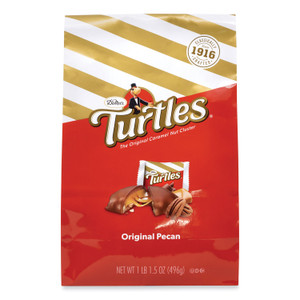 DeMet's Original Turtle Bites, Original Pecan, 1 lb, 1.5 oz Bag View Product Image