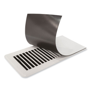 deflecto Magnetic Vent Covers, 12 x 5 x 0.05, White, 3/Pack View Product Image