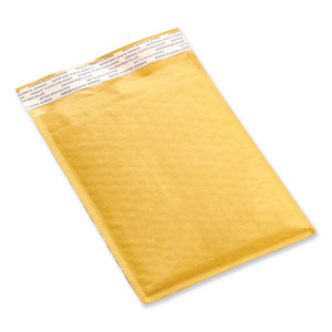Universal Peel Seal Strip Cushioned Mailer, #1, Extension Flap, Self-Adhesive Closure, 7.25 x 12, 25/Carton View Product Image