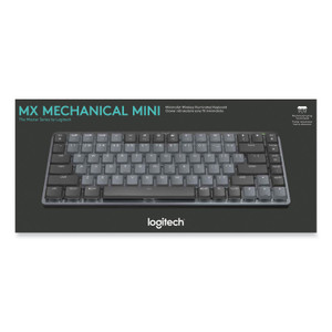 Logitech MX Mechanical Wireless Illuminated Performance Keyboard, Mini, Graphite View Product Image