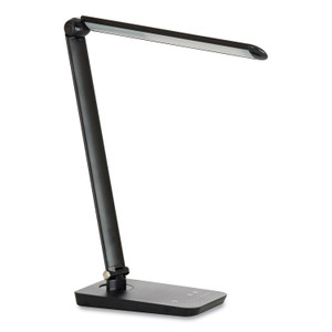 Safco Vamp LED Wireless Charging Lamp, Multi-pivot Neck, 16.75" High, Black View Product Image