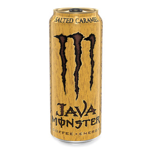 Monster Java Monster Cold Brew Coffee, Salted Caramel, 15 oz Can, 12/Pack View Product Image