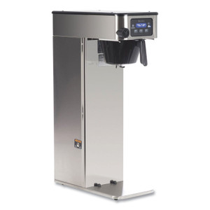 BUNN ICB Infusion Series Coffee Brewer, 38 Cups, Silver/Black View Product Image