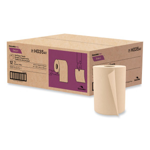 Cascades PRO Select Hardwound Roll Towels, 1-Ply, 7.88" x 350 ft, Natural, 12 Rolls/Carton View Product Image