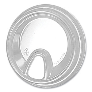 Fabri-Kal Greenware Cold Drink Lids, Sip Lid, Fits 12 oz to 24 oz Cold Cups, Plastic, Clear, 1,000/Carton View Product Image