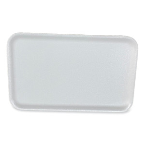 GEN Meat Trays, #16S, 11.63 x 7.25 x 0.54, White, Foam, 250/Carton View Product Image