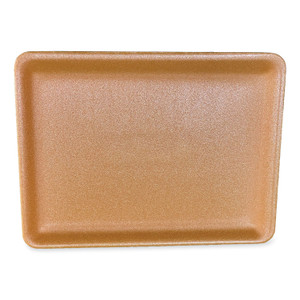 GEN Meat Trays, #9P, 12.25 x 9.25 x 0.62, Yellow, Foam, 200/Carton View Product Image