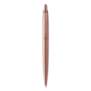 Parker Jotter XL Ballpoint Pen, Retractable, Medium Point, Blue Ink, Rose Gold Barrel View Product Image